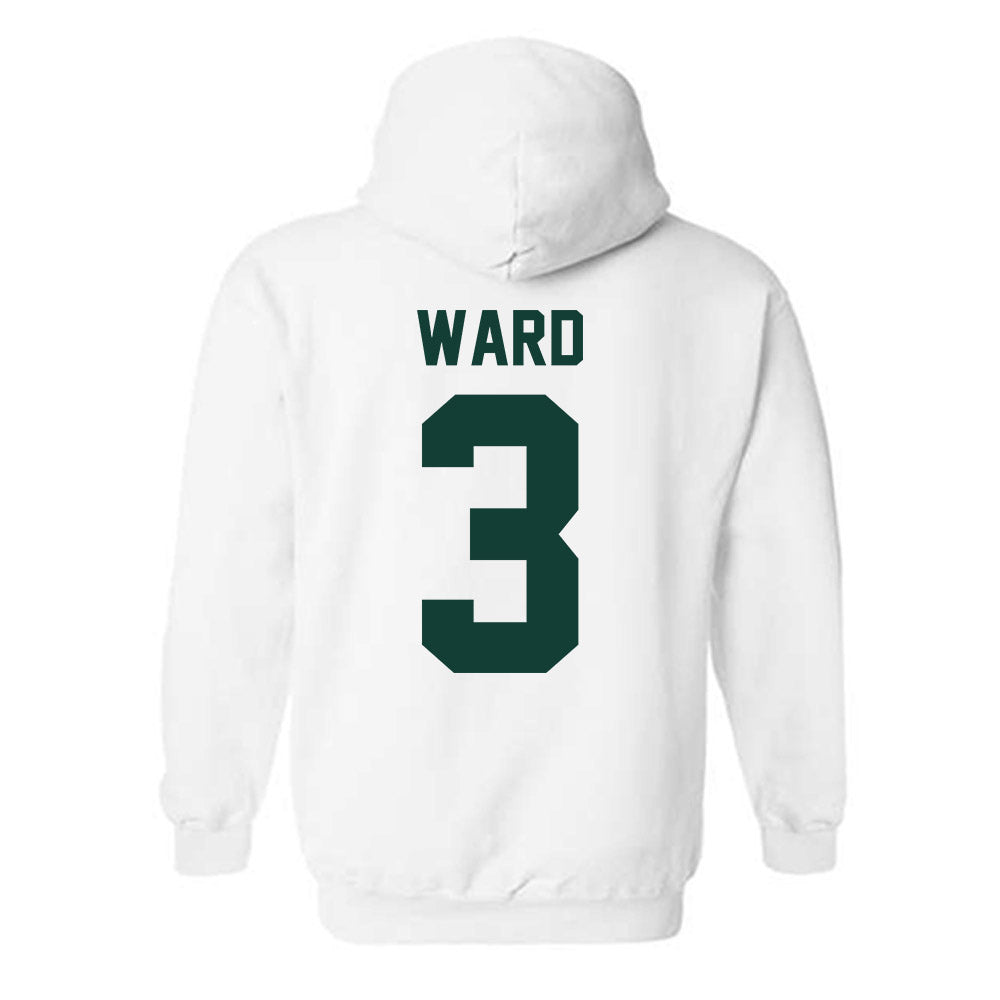 Michigan State - NCAA Men's Basketball : Cam Ward - Classic Shersey Hooded Sweatshirt-1