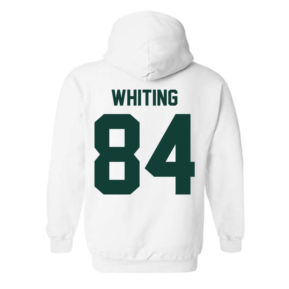 Michigan State - NCAA Football : Eddie Whiting - Classic Shersey Hooded Sweatshirt-4