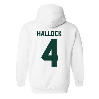 Michigan State - NCAA Women's Basketball : Theryn Hallock - Classic Shersey Hooded Sweatshirt-1