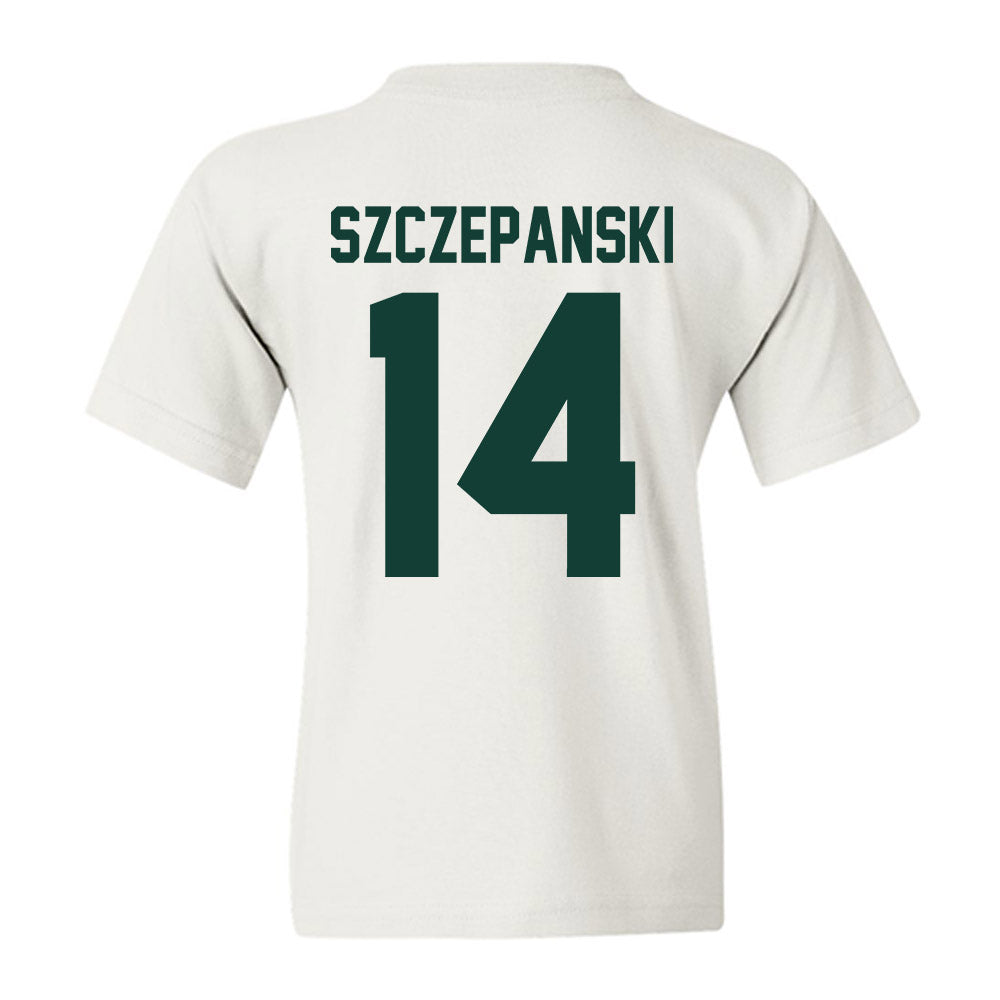 Michigan State - NCAA Baseball : Tommy Szczepanski - Classic Shersey Youth T-Shirt-1