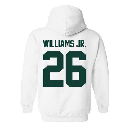 Michigan State - NCAA Football : Cedric Williams Jr. - Classic Shersey Hooded Sweatshirt-4