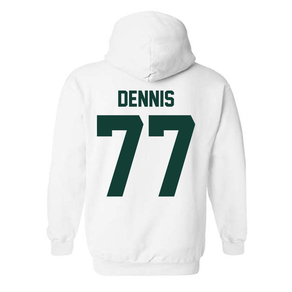 Michigan State - NCAA Football : Andrew Dennis - Classic Shersey Hooded Sweatshirt-1