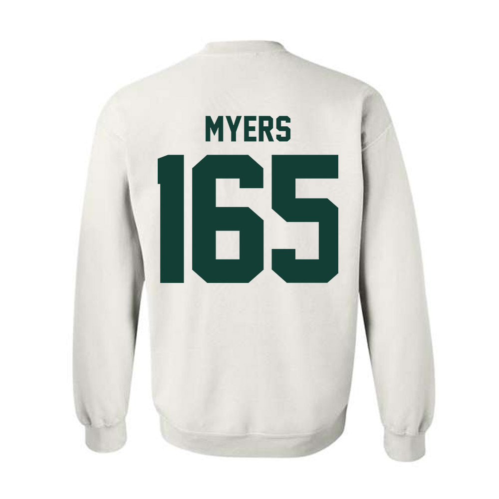 Michigan State - NCAA Wrestling : Duke Myers - Classic Shersey Crewneck Sweatshirt-1