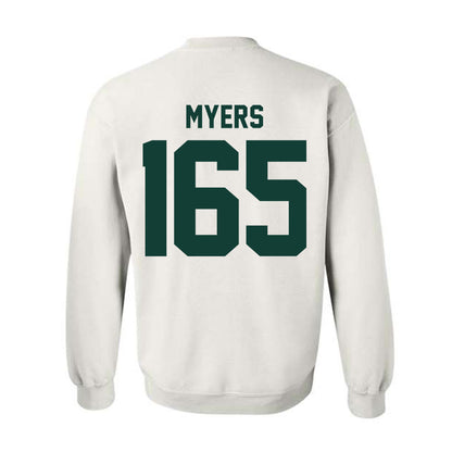 Michigan State - NCAA Wrestling : Duke Myers - Classic Shersey Crewneck Sweatshirt-1