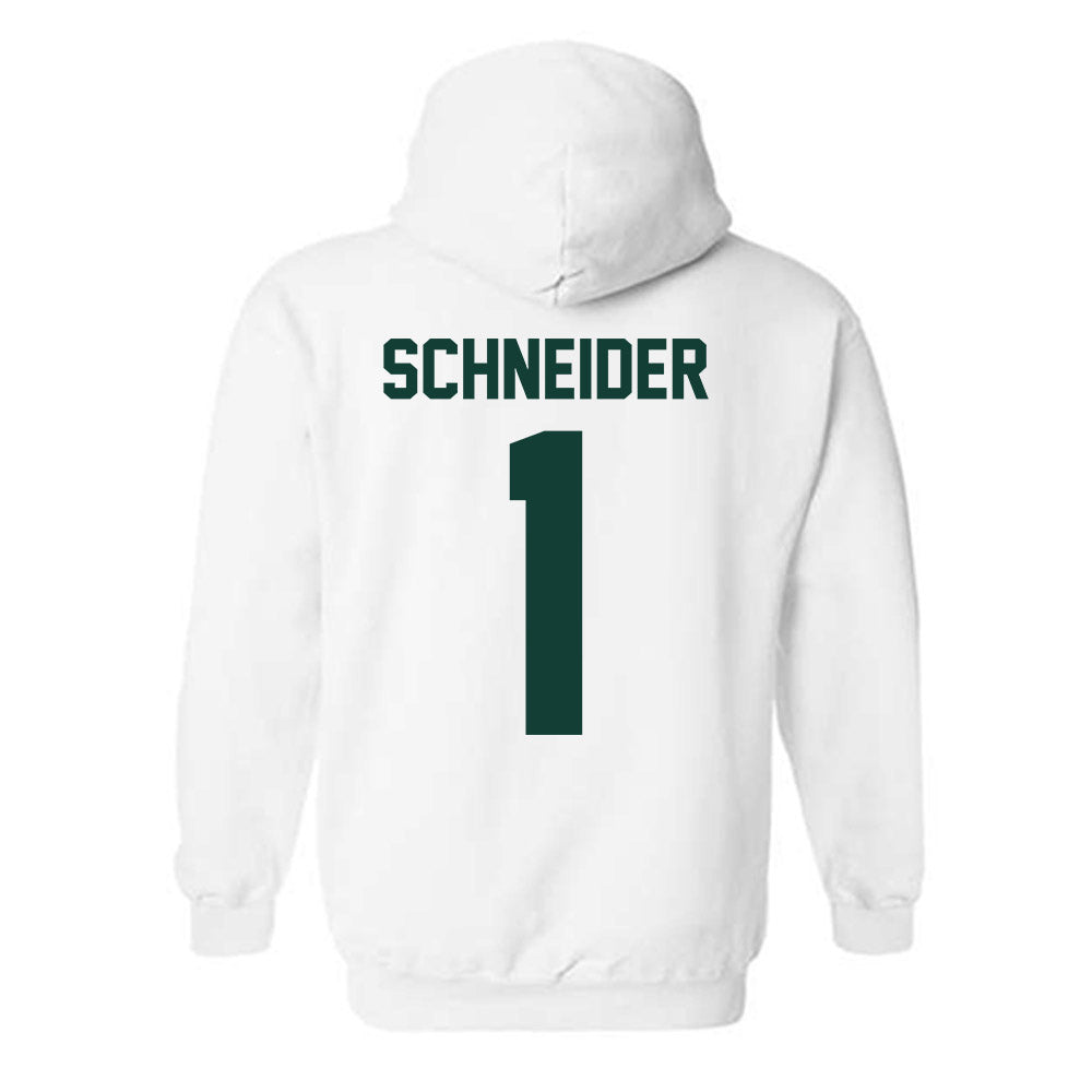 Michigan State - NCAA Women's Volleyball : Lia Schneider - Classic Shersey Hooded Sweatshirt-1