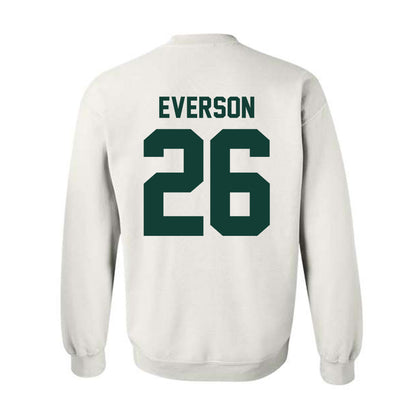 Michigan State - NCAA Baseball : Andrew Everson - Classic Shersey Crewneck Sweatshirt-1