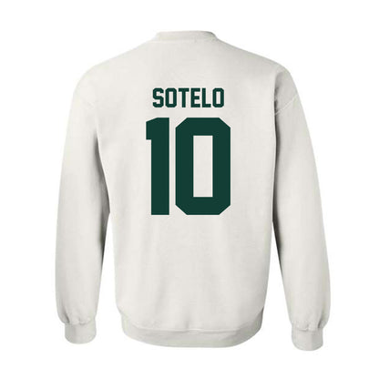 Michigan State - NCAA Women's Basketball : Ines Sotelo - Classic Shersey Crewneck Sweatshirt-1