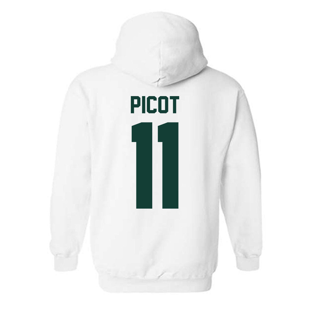 Michigan State - NCAA Baseball : Parker Picot - Classic Shersey Hooded Sweatshirt-1