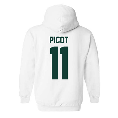 Michigan State - NCAA Baseball : Parker Picot - Classic Shersey Hooded Sweatshirt-1