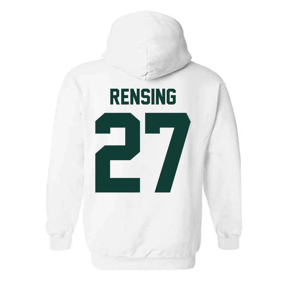 Michigan State - NCAA Men's Soccer : Drew Rensing - Classic Shersey Hooded Sweatshirt-4