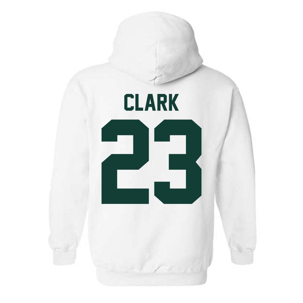 Michigan State - NCAA Men's Ice Hockey : Jimmy Clark - Classic Shersey Hooded Sweatshirt-4