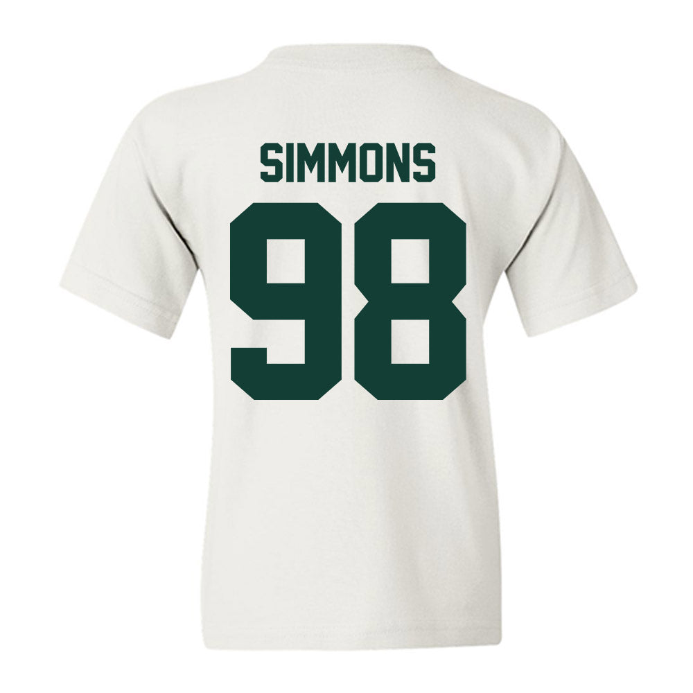 Michigan State - NCAA Football : Derrick Simmons - Classic Shersey Youth T-Shirt-4