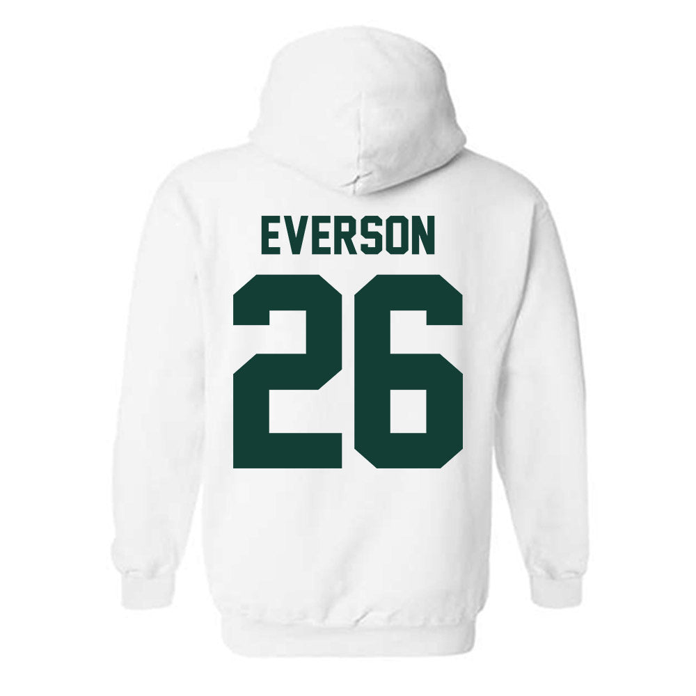 Michigan State - NCAA Baseball : Andrew Everson - Classic Shersey Hooded Sweatshirt-1