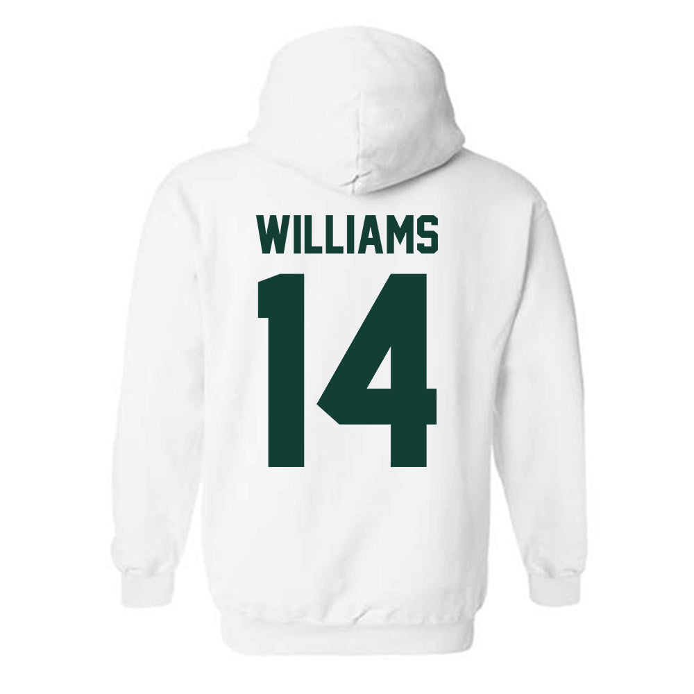 Michigan State - NCAA Football : Bryson Williams - Classic Shersey Hooded Sweatshirt-1