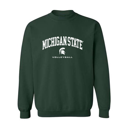 Michigan State - NCAA Women's Volleyball : Sarah Vellucci - Classic Shersey Crewneck Sweatshirt-1