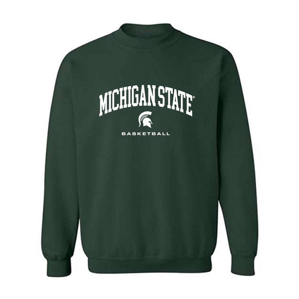 Michigan State - NCAA Men's Basketball : Brennan Walton - Classic Shersey Crewneck Sweatshirt-1