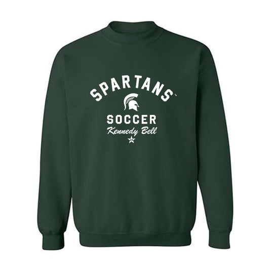 Michigan State - NCAA Women's Soccer : Kennedy Bell - Classic Shersey Crewneck Sweatshirt-0