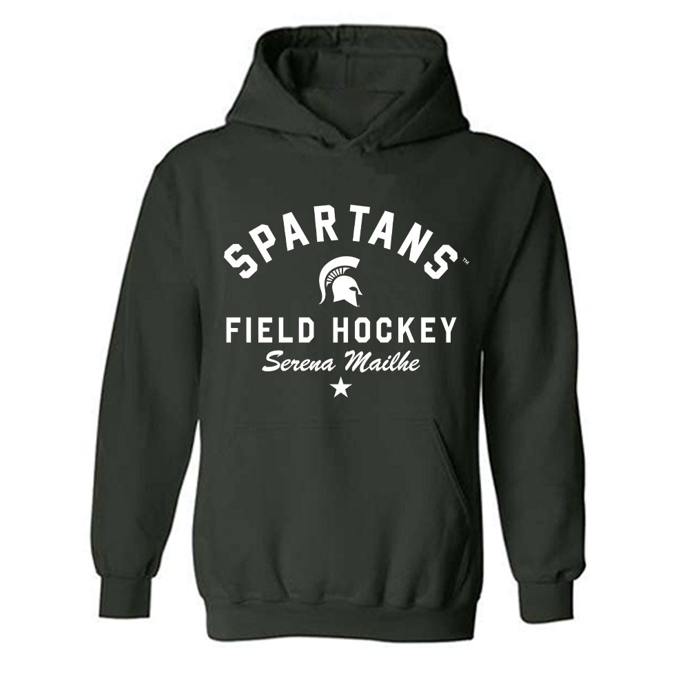 Michigan State - NCAA Women's Field Hockey : Serena Mailhe - Classic Shersey Hooded Sweatshirt-0