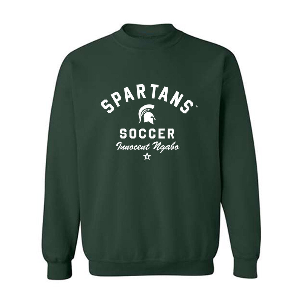 Michigan State - NCAA Men's Soccer : Innocent Ngabo - Classic Shersey Crewneck Sweatshirt-1