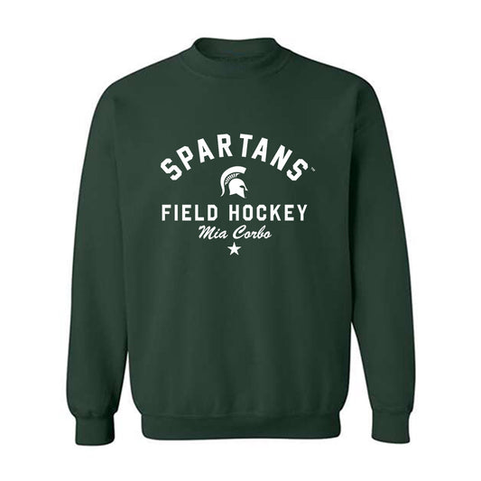Michigan State - NCAA Women's Field Hockey : Mia Corbo - Classic Shersey Crewneck Sweatshirt-0