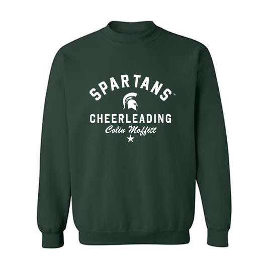 Michigan State - NCAA Cheerleading : Colin Moffitt - Classic Shersey Crewneck Sweatshirt-0