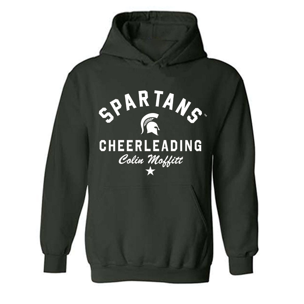 Michigan State - NCAA Cheerleading : Colin Moffitt - Classic Shersey Hooded Sweatshirt-0