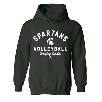 Michigan State - NCAA Women's Volleyball : Hayley Ogden - Classic Shersey Hooded Sweatshirt-1