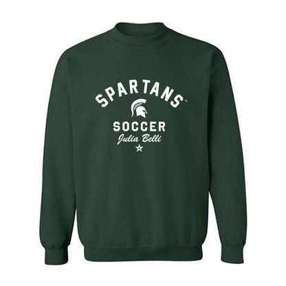 Michigan State - NCAA Women's Soccer : Julia Belli - Classic Shersey Crewneck Sweatshirt-1
