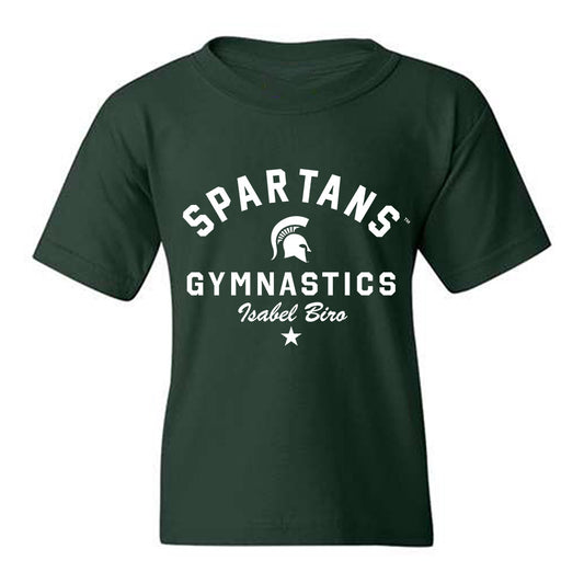 Michigan State - NCAA Women's Gymnastics : Isabel Biro - Classic Shersey Youth T-Shirt-0