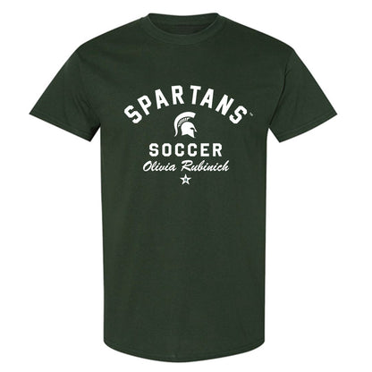 Michigan State - NCAA Women's Soccer : Olivia Rubinich - Classic Shersey T-Shirt-1