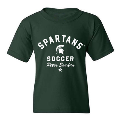 Michigan State - NCAA Men's Soccer : Peter Soudan - Classic Shersey Youth T-Shirt-1