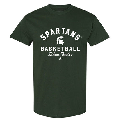 Michigan State - NCAA Men's Basketball : Ethan Taylor - Classic Shersey T-Shirt-1