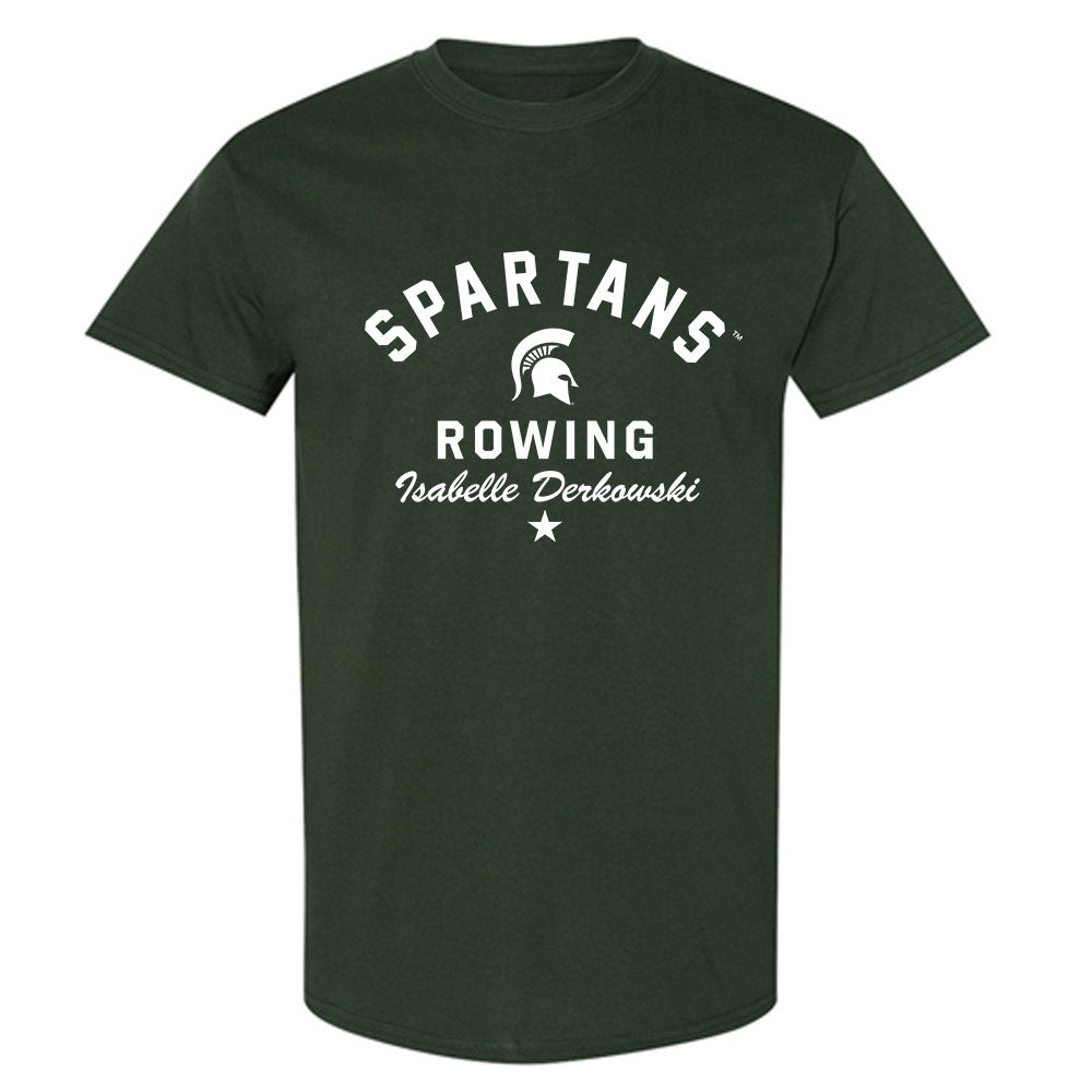 Michigan State - NCAA Women's Rowing : Isabelle Derkowski - Classic Shersey T-Shirt-0