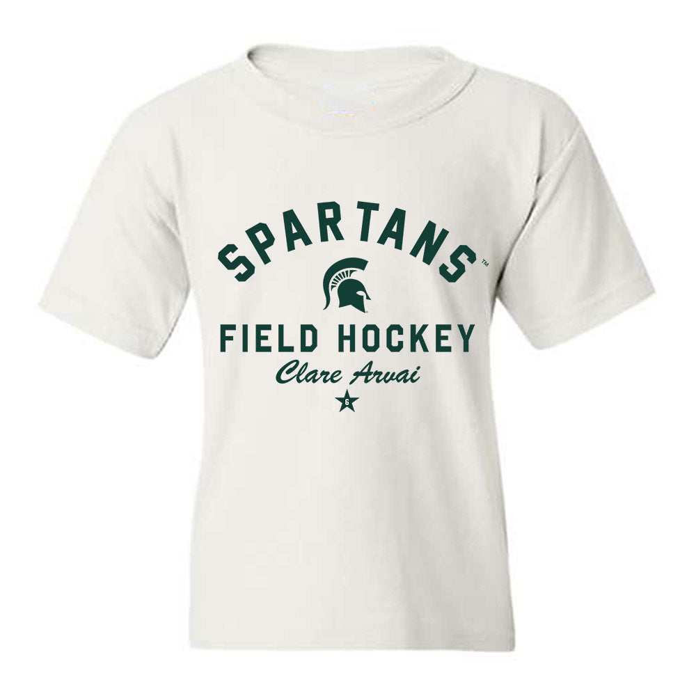 Michigan State - NCAA Women's Field Hockey : Clare Arvai - Classic Shersey Youth T-Shirt-0