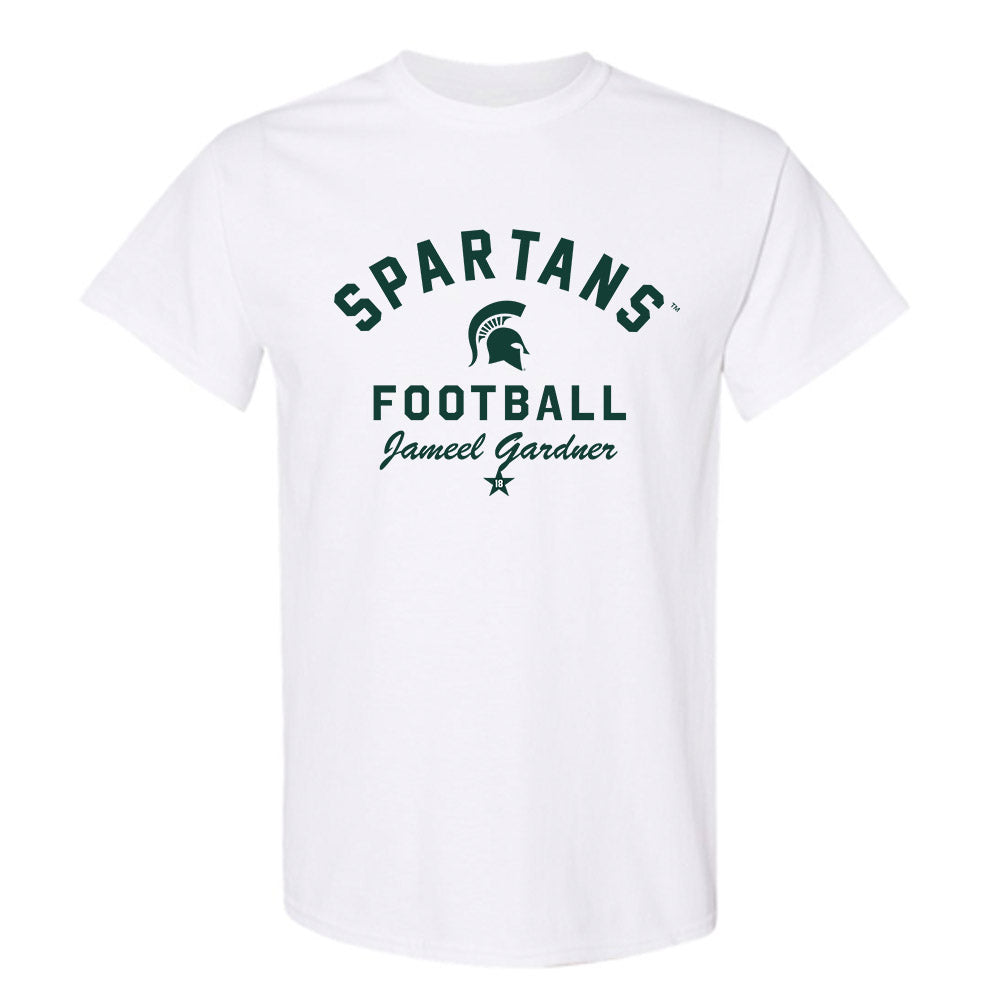 Michigan State - NCAA Football : Jameel Gardner - Classic Shersey T-Shirt-0