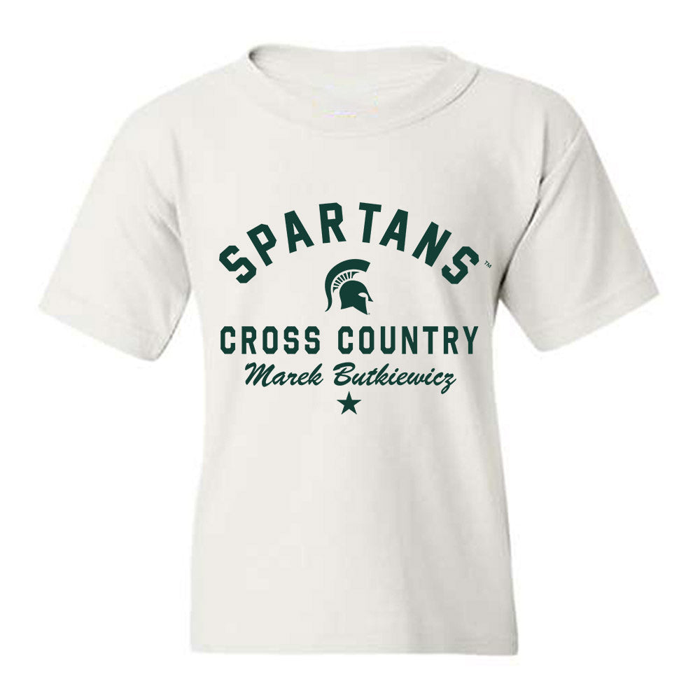 Michigan State - NCAA Men's Cross Country : Marek Butkiewicz - Classic Shersey Youth T-Shirt-0