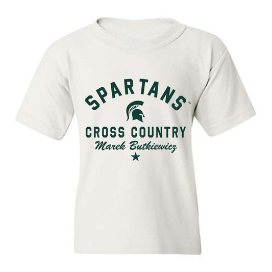 Michigan State - NCAA Men's Cross Country : Marek Butkiewicz - Classic Shersey Youth T-Shirt-0