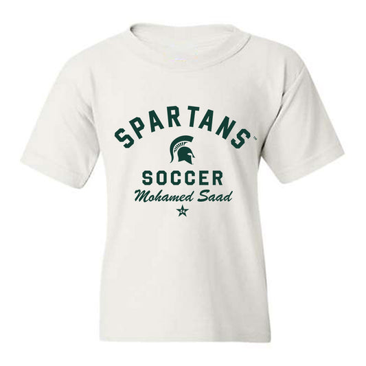 Michigan State - NCAA Men's Soccer : Mohamed Saad - Classic Shersey Youth T-Shirt-0