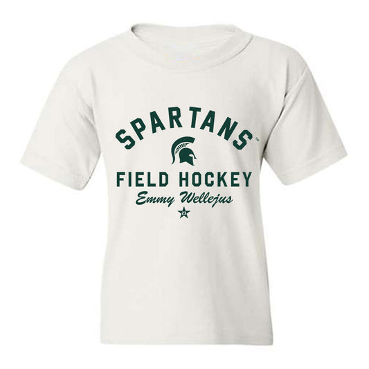 Michigan State - NCAA Women's Field Hockey : Emmy Wellejus - Classic Shersey Youth T-Shirt-0