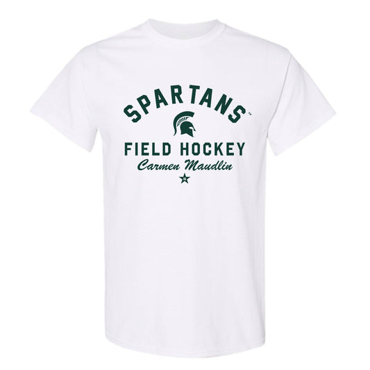 Michigan State - NCAA Women's Field Hockey : Carmen Maudlin - Classic Shersey T-Shirt-0