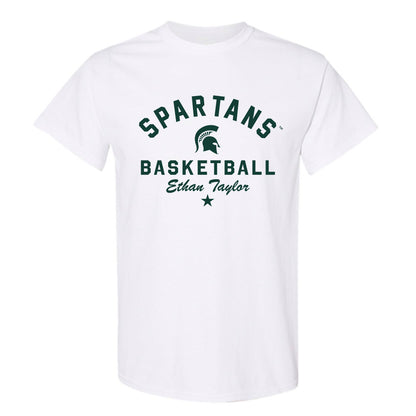 Michigan State - NCAA Men's Basketball : Ethan Taylor - Classic Shersey T-Shirt-0