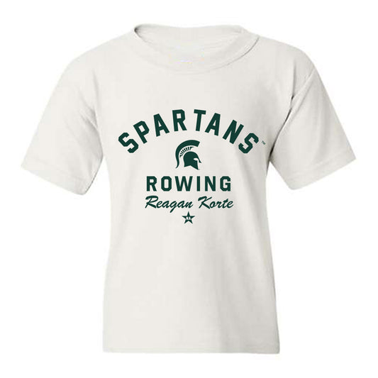 Michigan State - NCAA Women's Rowing : Reagan Korte - Classic Shersey Youth T-Shirt-0