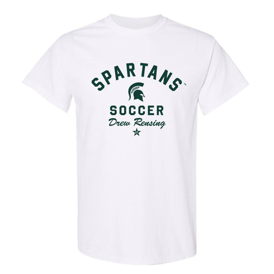 Michigan State - NCAA Men's Soccer : Drew Rensing - Classic Shersey T-Shirt-0