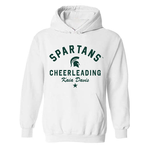 Michigan State - NCAA Cheerleading : Kaia Davis - Classic Shersey Hooded Sweatshirt-0