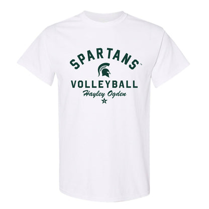 Michigan State - NCAA Women's Volleyball : Hayley Ogden - Classic Shersey T-Shirt-0