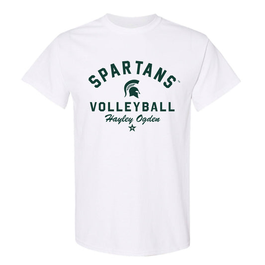 Michigan State - NCAA Women's Volleyball : Hayley Ogden - Classic Shersey T-Shirt-0