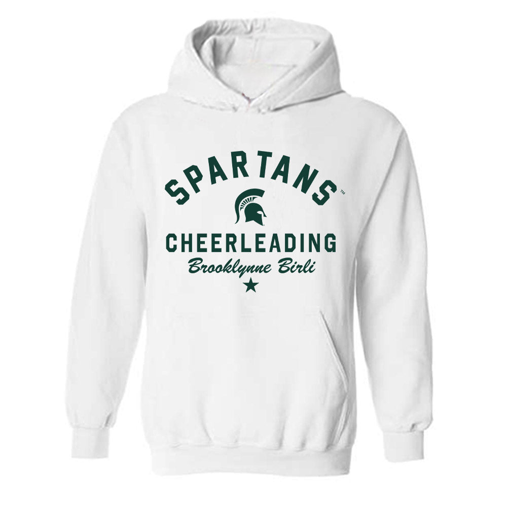 Michigan State - NCAA Cheerleading : Brooklynne Birli - Classic Shersey Hooded Sweatshirt-0