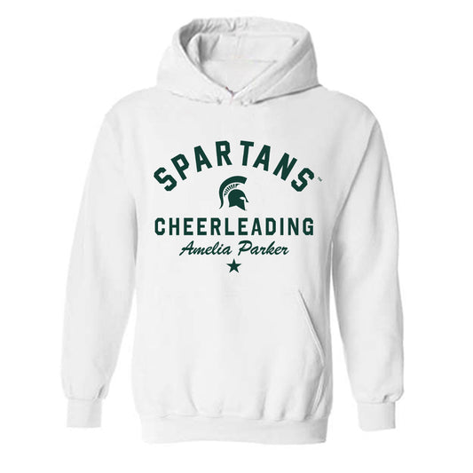 Michigan State - NCAA Cheerleading : Amelia Parker - Classic Shersey Hooded Sweatshirt-0