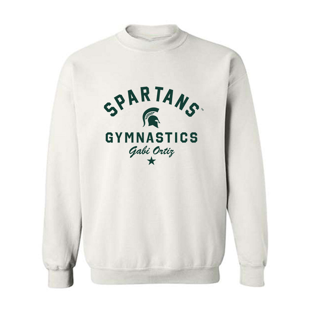 Michigan State - NCAA Women's Gymnastics : Gabi Ortiz - Classic Shersey Crewneck Sweatshirt-0