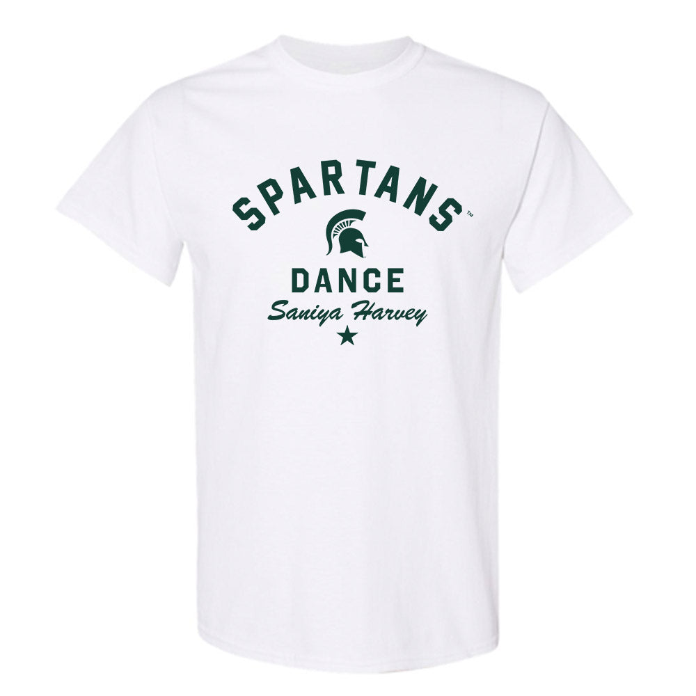 Michigan State - NCAA Dance Team : Saniya Harvey - Classic Shersey T-Shirt-0